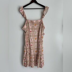 Agua Bendita x Target Floral Flutter Relaxed Flowy Mini Dress 2X NEW Tank boho